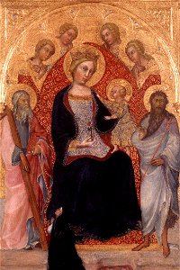 Paolo di giovanni fei, madonna col bambino