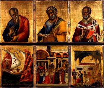 Paolo Veneziano - Altarpiece (detail) - WGA16998