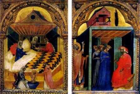 Paolo veneziano, due storie di san nicola