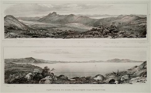 Panorama du golfe Pélasgique pris d'Acantium - Stackelberg Otto Magnus Baron De - 1830