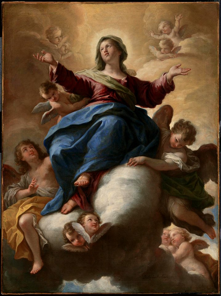 Paolo de Matteis - Assumption of the Virgin - 2004.2082 - Museum of Fine Arts