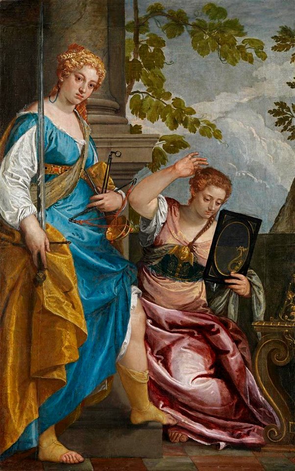 Paolo Veronese (Werkstatt) - Justitia und Prudentia - 447 - Bavarian State Painting Collections