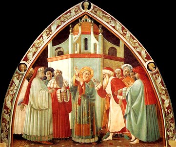 Paolo uccello, disputa di santo stefano