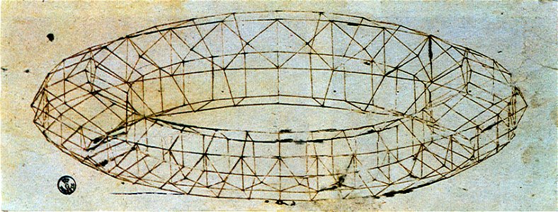 Paolo uccello, studio di mazzocchio in prospettiva 01