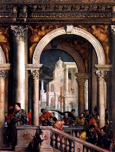Paolo Veronese - Feast in the House of Levi (detail) - WGA24882