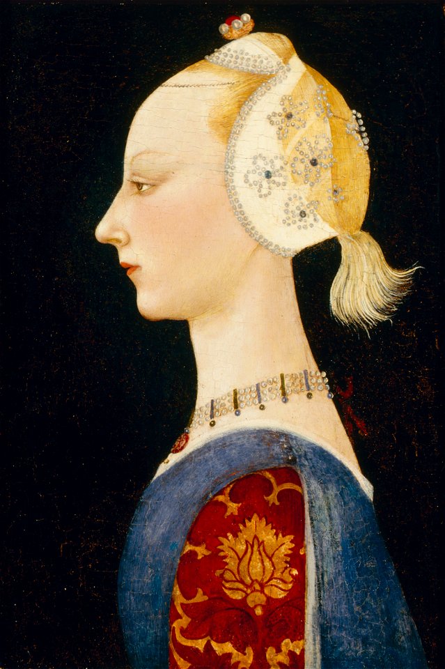 Paolo Uccello - A Young Lady of Fashion - P27w58 - Isabella Stewart Gardner Museum