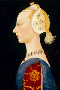 Paolo Uccello - A Young Lady of Fashion - P27w58 - Isabella Stewart Gardner Museum