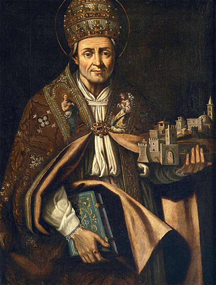 Ritratto di San Pietro Celestino (Papa Celestino V), G. C. Bedeschini
