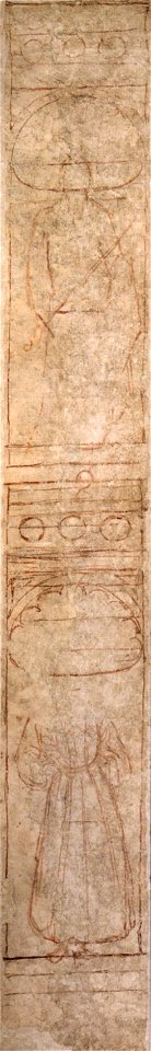 Paolo uccello, ss. paolo e francesco, sinopia da cappella dell'assunta, prato, museo di pittura murale