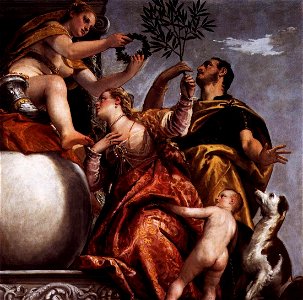Paolo Veronese - Allegory of Love, IV - Happy Union - WGA24961