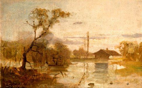 Pantaleon Szyndler - Landscape - MNK II-a-1087 - National Museum Kraków