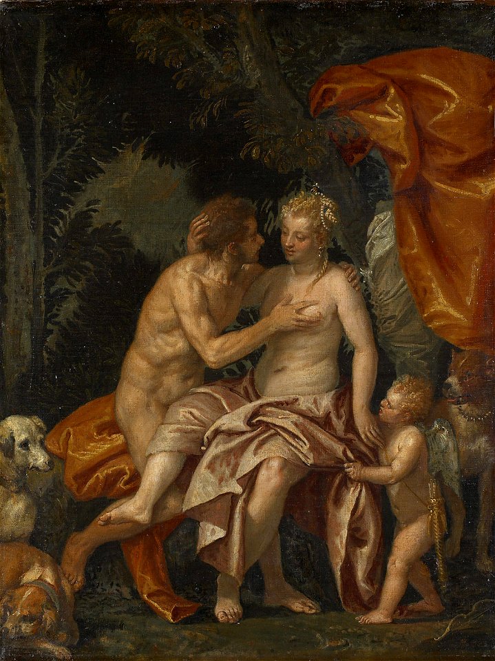 Paolo Caliari, gen. Veronese, , Kunsthistorisches Museum Wien, Gemäldegalerie - Venus und Adonis - GG 1527 - Kunsthistorisches Museum