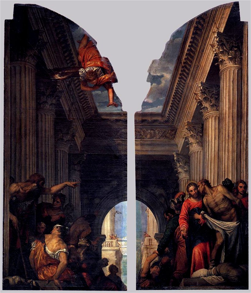 Paolo Veronese - Healing of the Lame Man at the Pool of Bethesda - WGA24794
