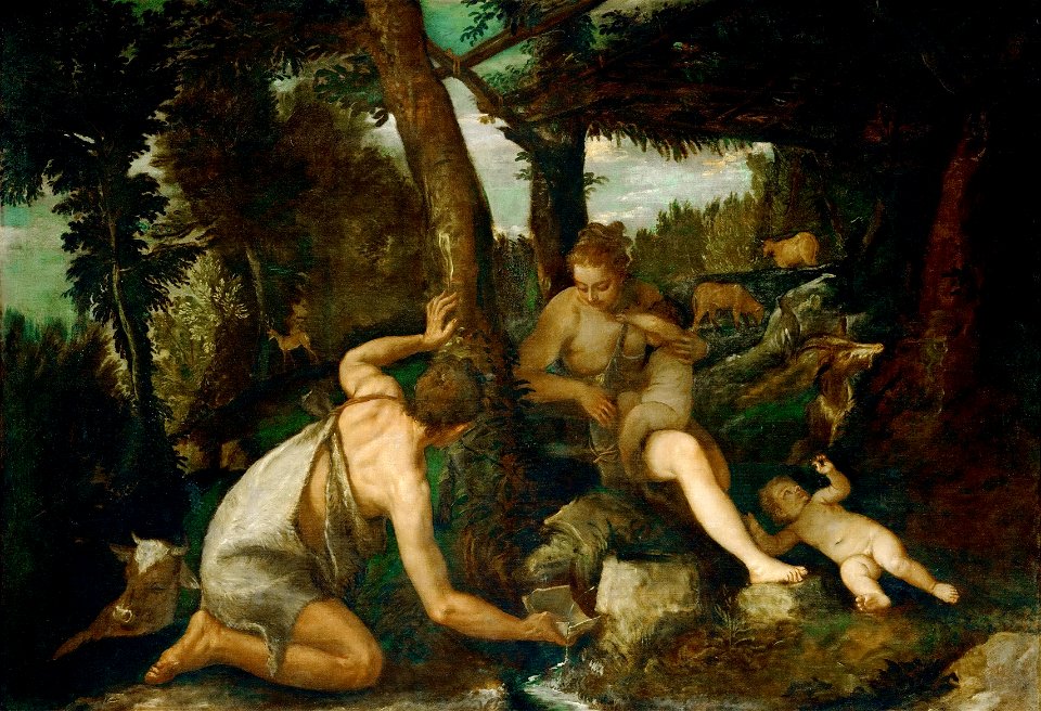 Paolo Veronese - Adamo ed Eva dopo la cacciata dal paradiso (KHM)