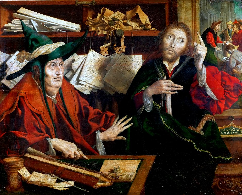 Parable of the Unjust Steward Marinus van Reymerswaele
