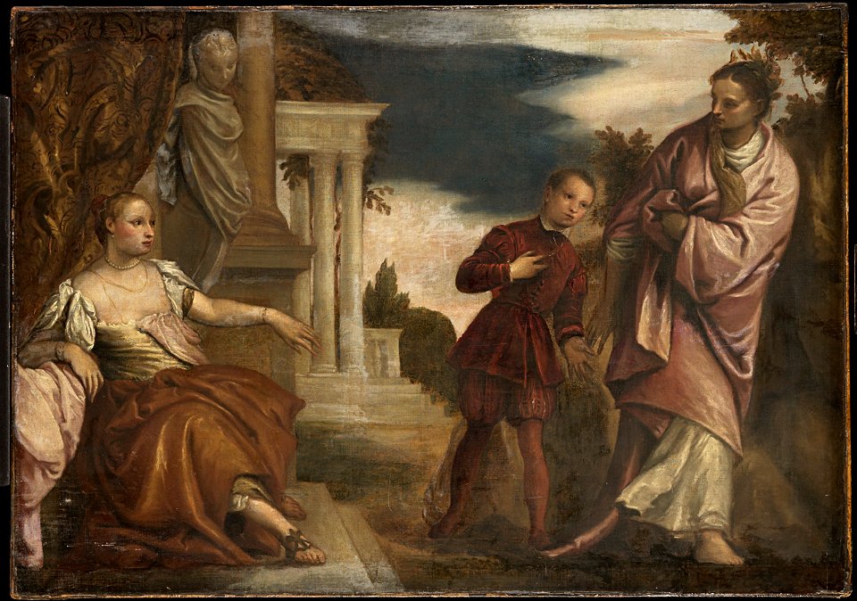 Paolo Veronese - De keuze tussen deugd en hartstocht
