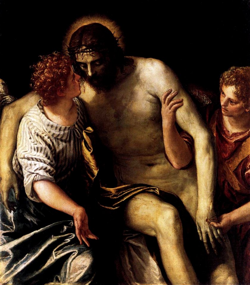 Paolo Veronese - Dead Christ Supported by Two Angels - WGA24853