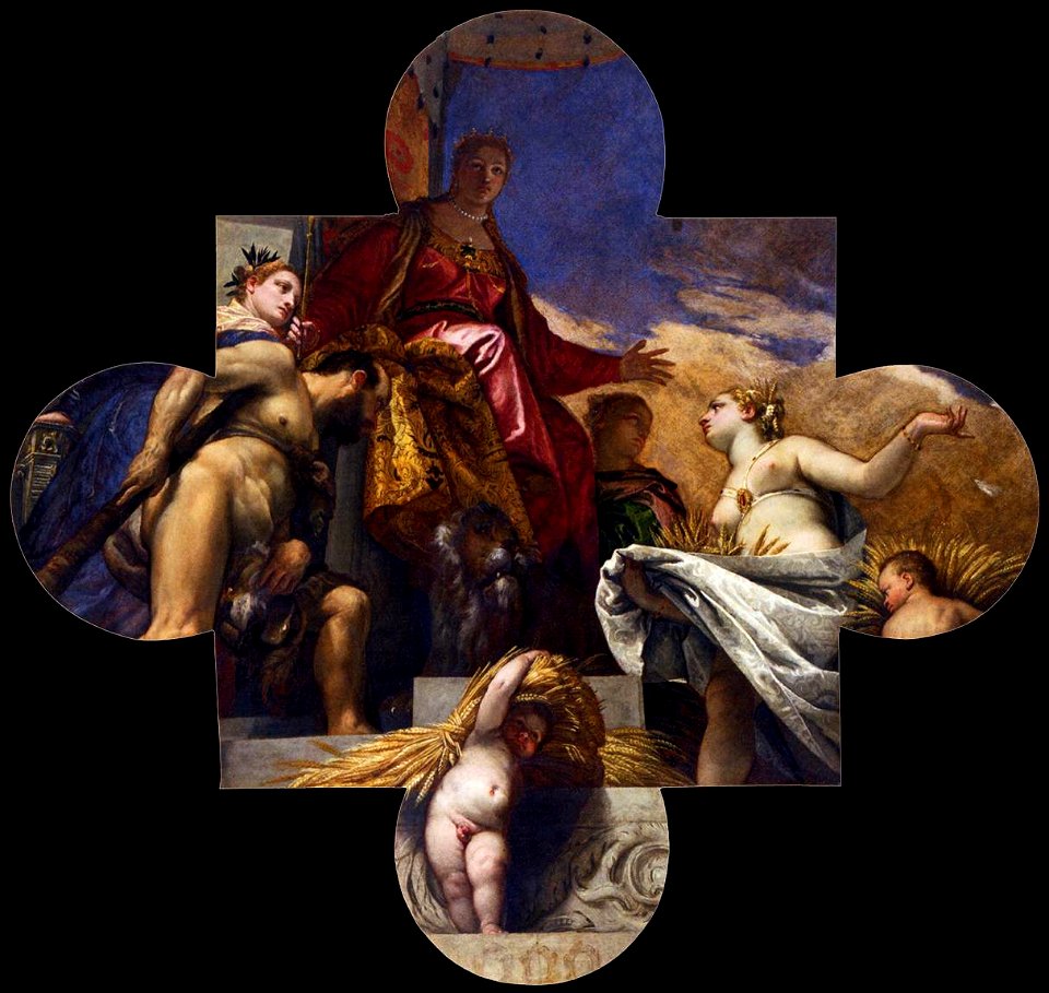 Paolo Veronese - Venice, Hercules, and Ceres - WGA24956