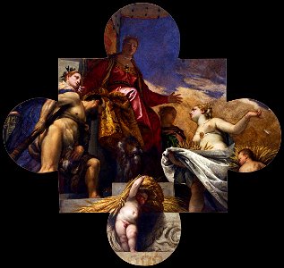 Paolo Veronese - Venice, Hercules, and Ceres - WGA24956