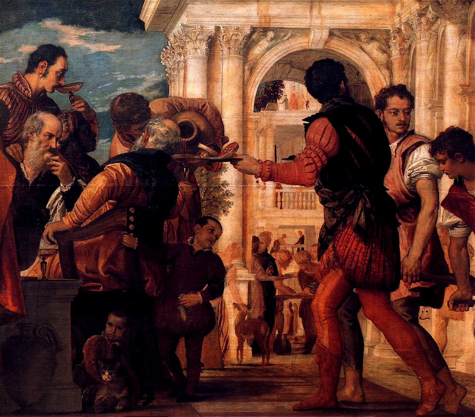 Paolo Veronese - Marriage at Cana (detail) - WGA24875