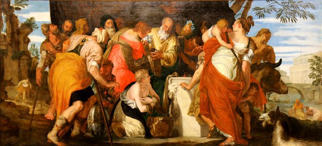 Paolo Veronese - copie attribuée à Jean Lepage - sacre de David
