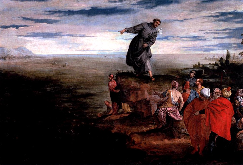 Paolo Veronese - St Anthony Preaching to the Fish - WGA24829