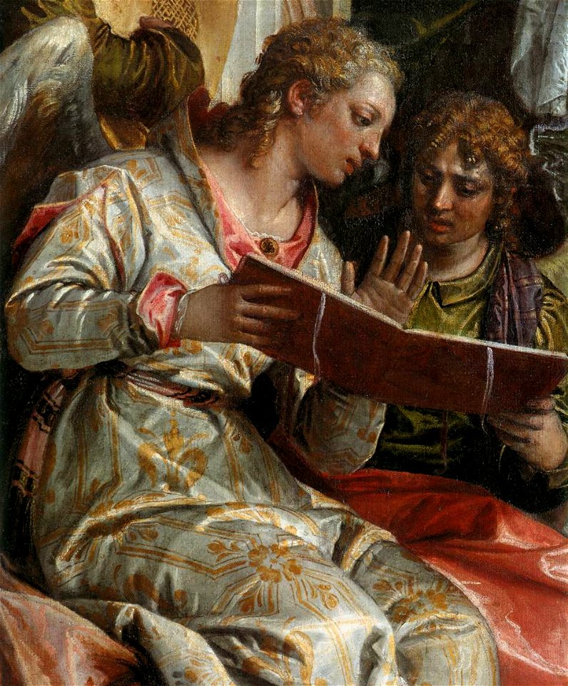 Paolo Veronese - Mystical Marriage of St Catherine (detail) - WGA24824