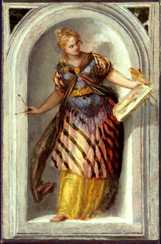 Paolo Veronese - The Muse of Painting - 36.30 - Detroit Institute of Arts
