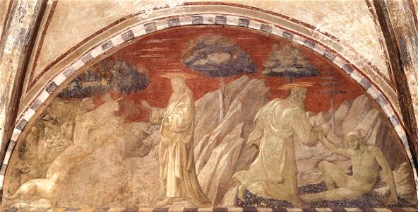 Paolo uccello, creazione animali e adamo