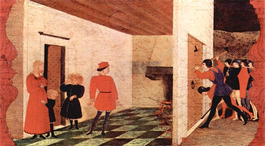 Paolo Uccello 059. Free illustration for personal and commercial use.