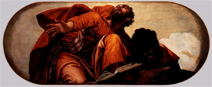 Paolo Veronese - St Mark - WGA24798. Free illustration for personal and commercial use.