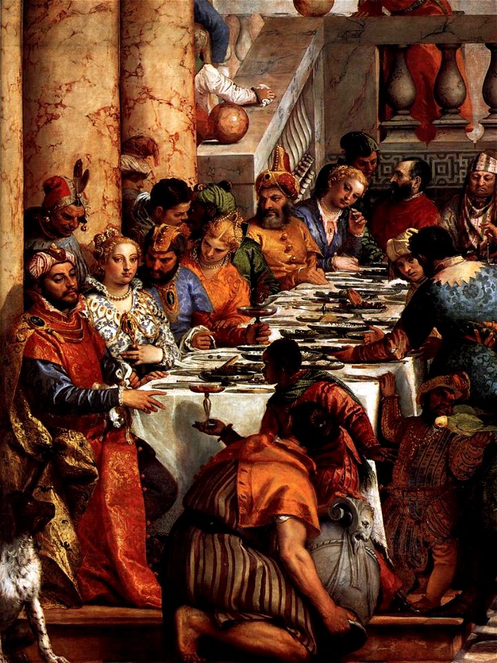 Paolo Veronese - The Marriage at Cana (detail) - WGA24861
