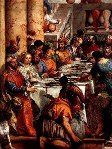 Paolo Veronese - The Marriage at Cana (detail) - WGA24861
