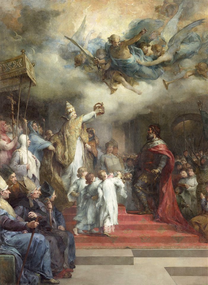 Panthéon - Le Couronnement de Charlemagne (hlw17 0019)