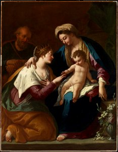 Paolo de’ Matteis - Mystische Verlobung der Hl. Katharina - GG 2527 - Kunsthistorisches Museum