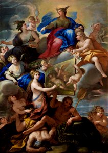 Paolo de Matteis - Allegory of Knowledge and the Arts in Naples - BF.2010.1 - Museum of Fine Arts