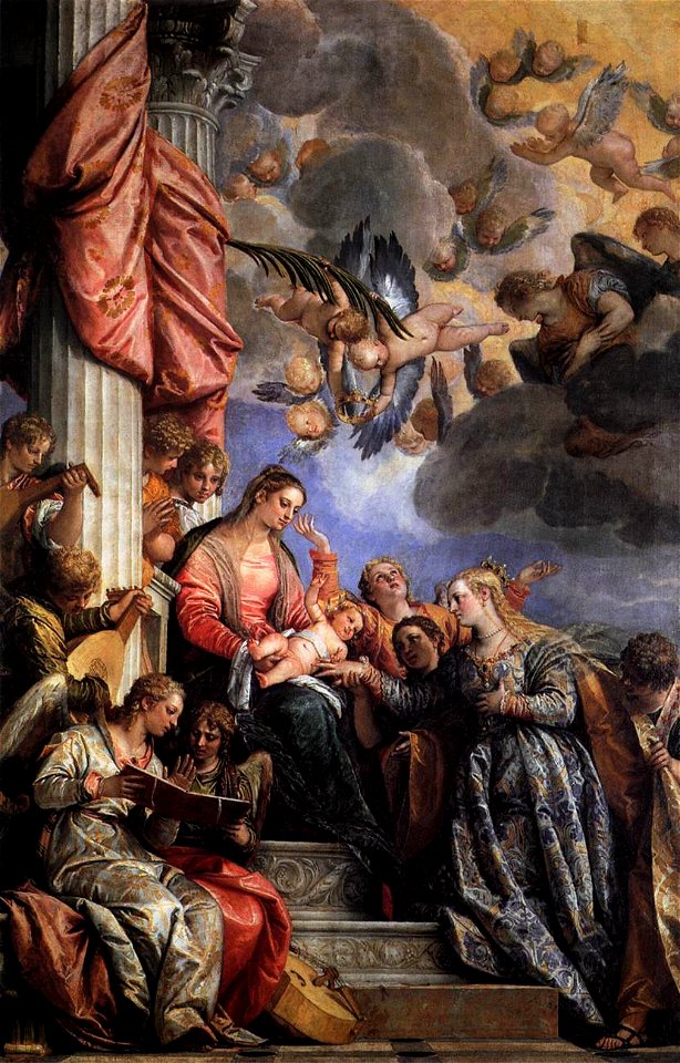 Paolo Veronese - Mystical Marriage of St Catherine - WGA24821