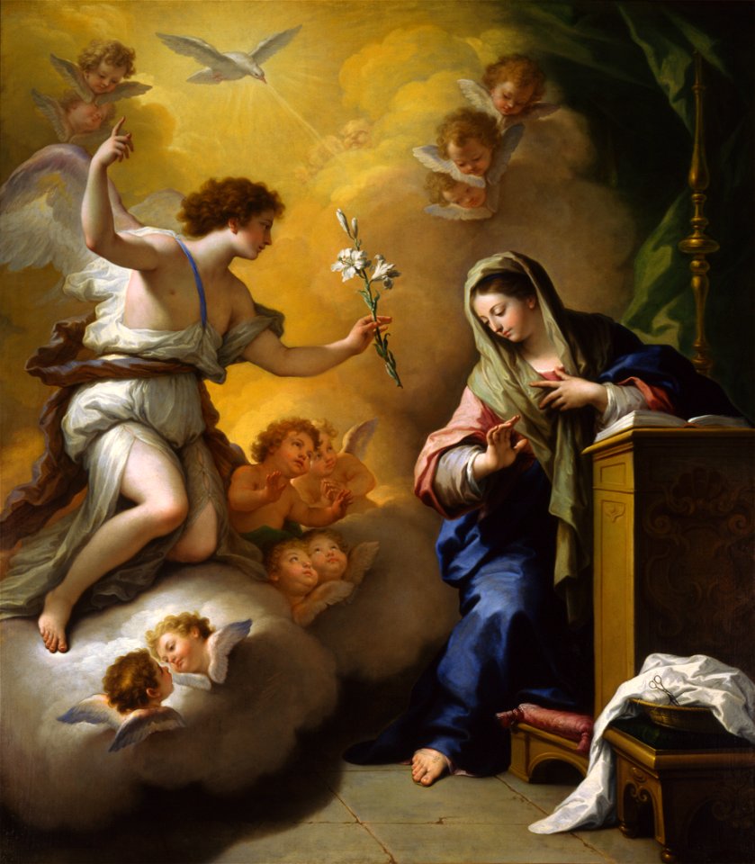 Paolo de Matteis - The Annunciation - 69-1973 - Saint Louis Art Museum