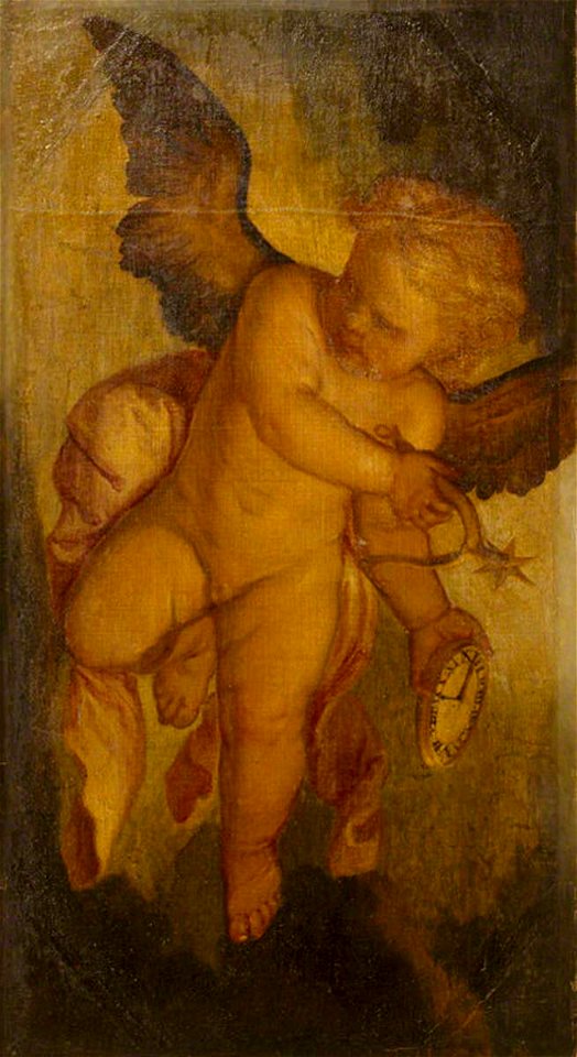 Paolo Veronese (1528-1588) (studio of) - A Cupid Carrying a Spur and a Clock - 1257145.3 - National Trust