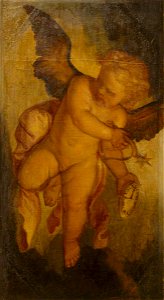 Paolo Veronese (1528-1588) (studio of) - A Cupid Carrying a Spur and a Clock - 1257145.3 - National Trust