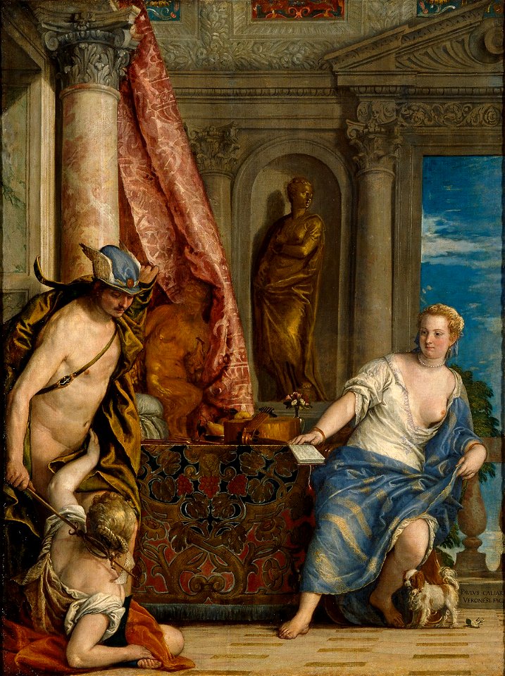 Paolo Veronese (1528-1588) - Hermes, Herse and Aglauros - 143 - Fitzwilliam Museum