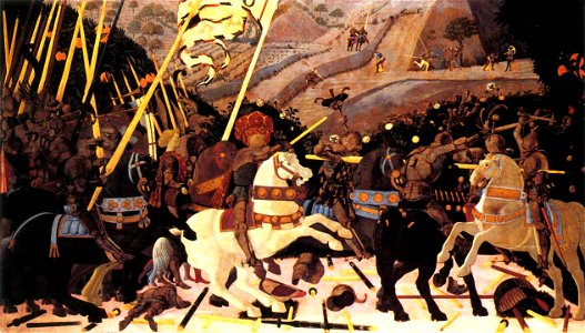 Paolo Uccello - Niccolò da Tolentino Leads the Florentine Troops - WGA23214