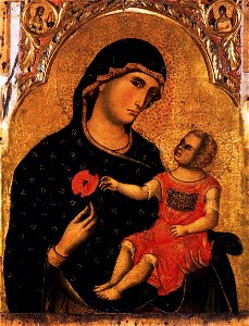 Paolo Veneziano - Madonna of the Poppy - WGA17012