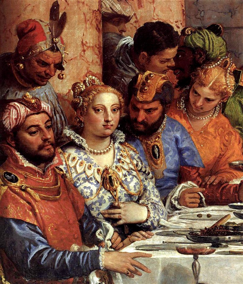 Paolo Veronese - The Marriage at Cana (detail) - WGA24856