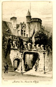 PARIS 25 Entrée du Musée de Cluny