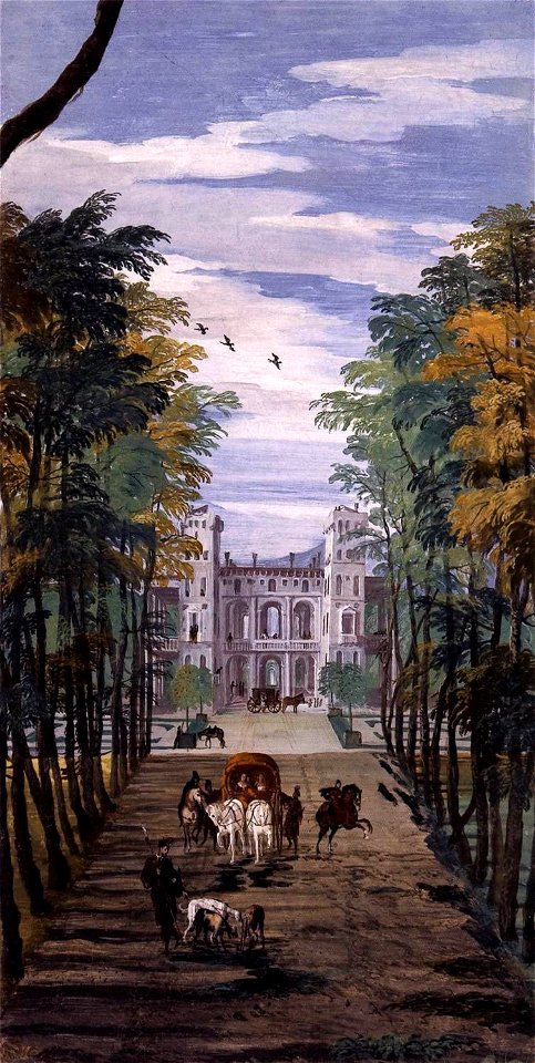 Paolo Veronese - Landscape, villa Barbaro