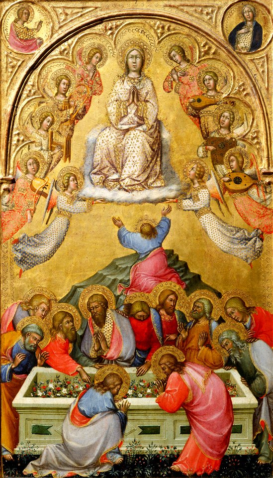 Paolo di Giovanni Fei. Assumption of the Virgin.c. 1385. National Gallery of Art (Washington, D.C.)