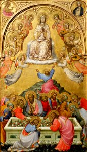 Paolo di Giovanni Fei. Assumption of the Virgin.c. 1385. National Gallery of Art (Washington, D.C.)