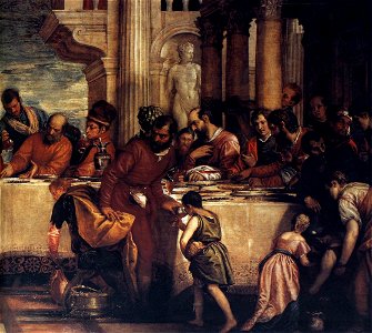 Paolo Veronese - Feast at the House of Simon (detail) - WGA24870