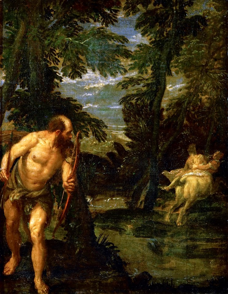 Paolo Veronese - Ercole, Deianira e il centauro Nesso (KHM)